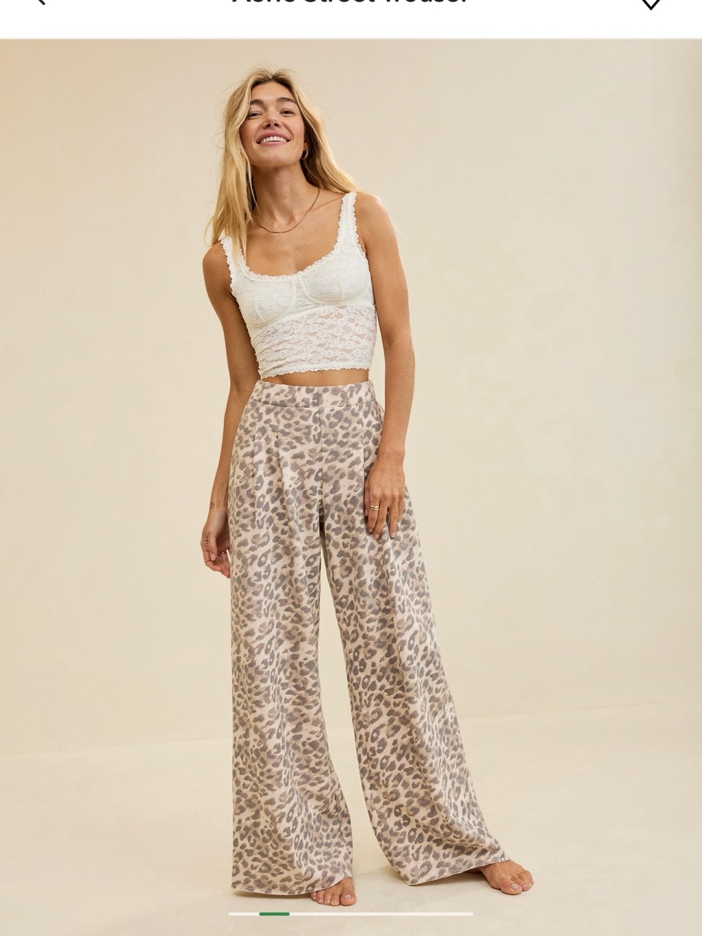 Aerie Street Trouser